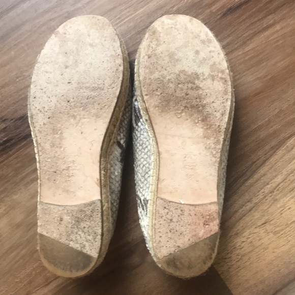 Elyse Walker womens Dee Snakeskin Espadrilles - Picture 5 of 7